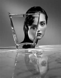 Refracted Woman